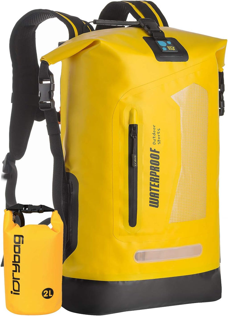 IDRYBAG Waterproof Backpack Dry Bag: Available in 20L/30L/40L Sizes, Floating Dry Backpack Ideal for Men, Perfect Waterproof Bag for Backpacking and Kayaking"