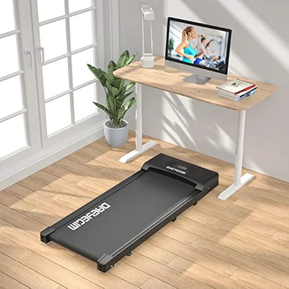 Home Slim Walking or Running Portable Pad Treadmill Home/ Office Exercise Fitness Equipment.