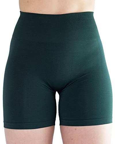 AUROLA Intensify Workout Shorts for Women Seamless Scrunch Short Gym Yoga Running Sport Active Exercise Fitness Shorts Dark Olive-Fitness Going | The Tools To Enhance Your Lifestyle | Veteran Owned