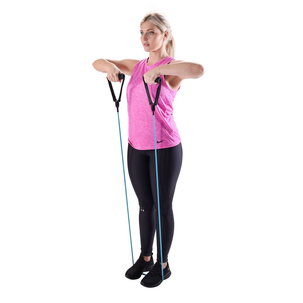 Blue Light Resistance Tube Exercise Band: Enhance Your Workout Routine