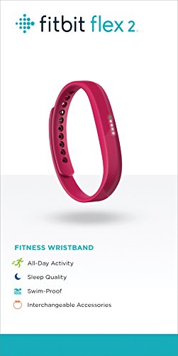 Fitbit Flex 2 Smart Fitness Activity Tracker, Slim Wearable Waterproof Swimming and Sleep Monitor, Wireless Bluetooth Pedometer Wristband for Android and iOS, Step Counter and Calorie Counter Watch-Fitness Going | The Tools To Enhance Your Lifestyle | Veteran Owned