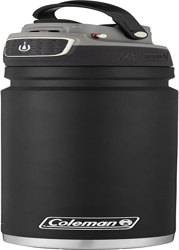 Coleman Freeflow Vacuum-Insulated Stainless Steel Water Bottle: Leak-Proof Lid, Available in 24oz/40oz Sizes with Button-Operated Lid & Carry Handle - Keeps Drinks Hot or Cold for Hours