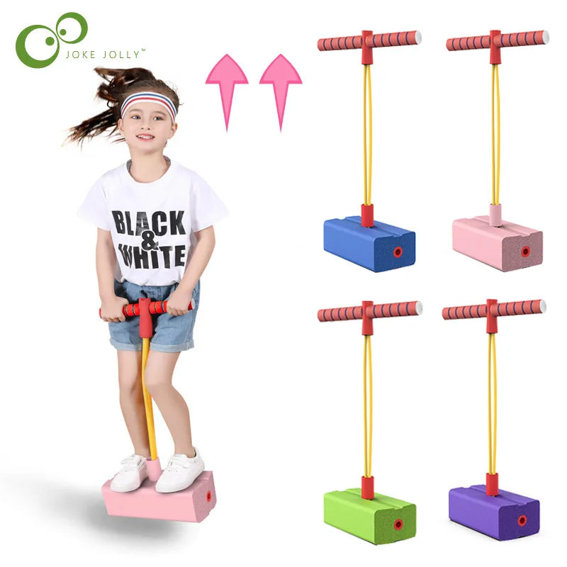XPY Grow Taller Balance Toy: Frog Jumping Outdoor Exercise Equipment for Boys and Girls - Fun Fitness Bouncing with Sound Effects