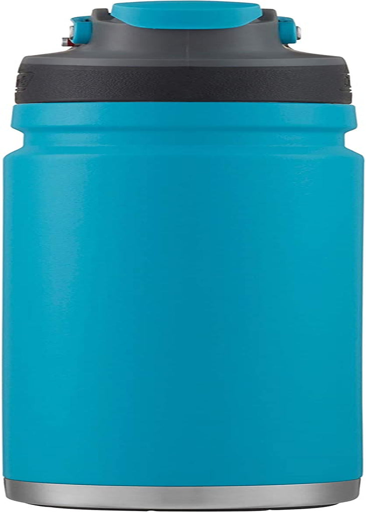 Coleman Freeflow Vacuum-Insulated Stainless Steel Water Bottle: Leak-Proof Lid, Available in 24oz/40oz Sizes with Button-Operated Lid & Carry Handle - Keeps Drinks Hot or Cold for Hours