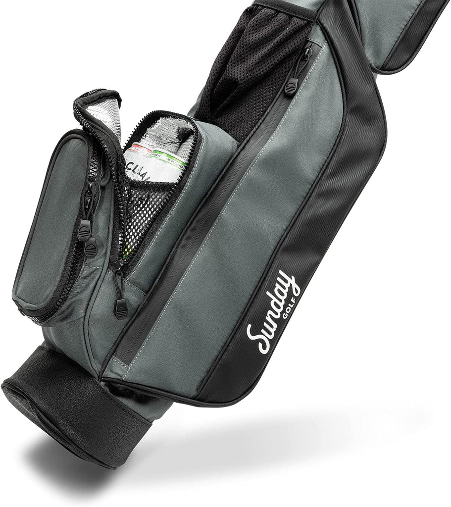 Sunday Golf Loma Bag - Lightweight Sunday Golf Bag with Strap and Stand – Easy to Carry Pitch N Putt Golf Bag – Golf Stand Bag for the Driving Range, Par 3 and Executive Courses, 31 Inches Tall