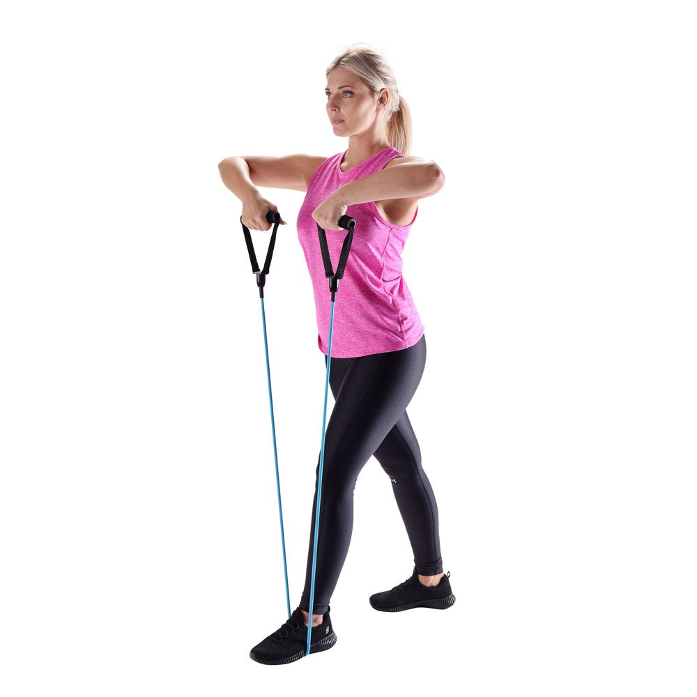 Blue Light Resistance Tube Exercise Band: Enhance Your Workout Routine