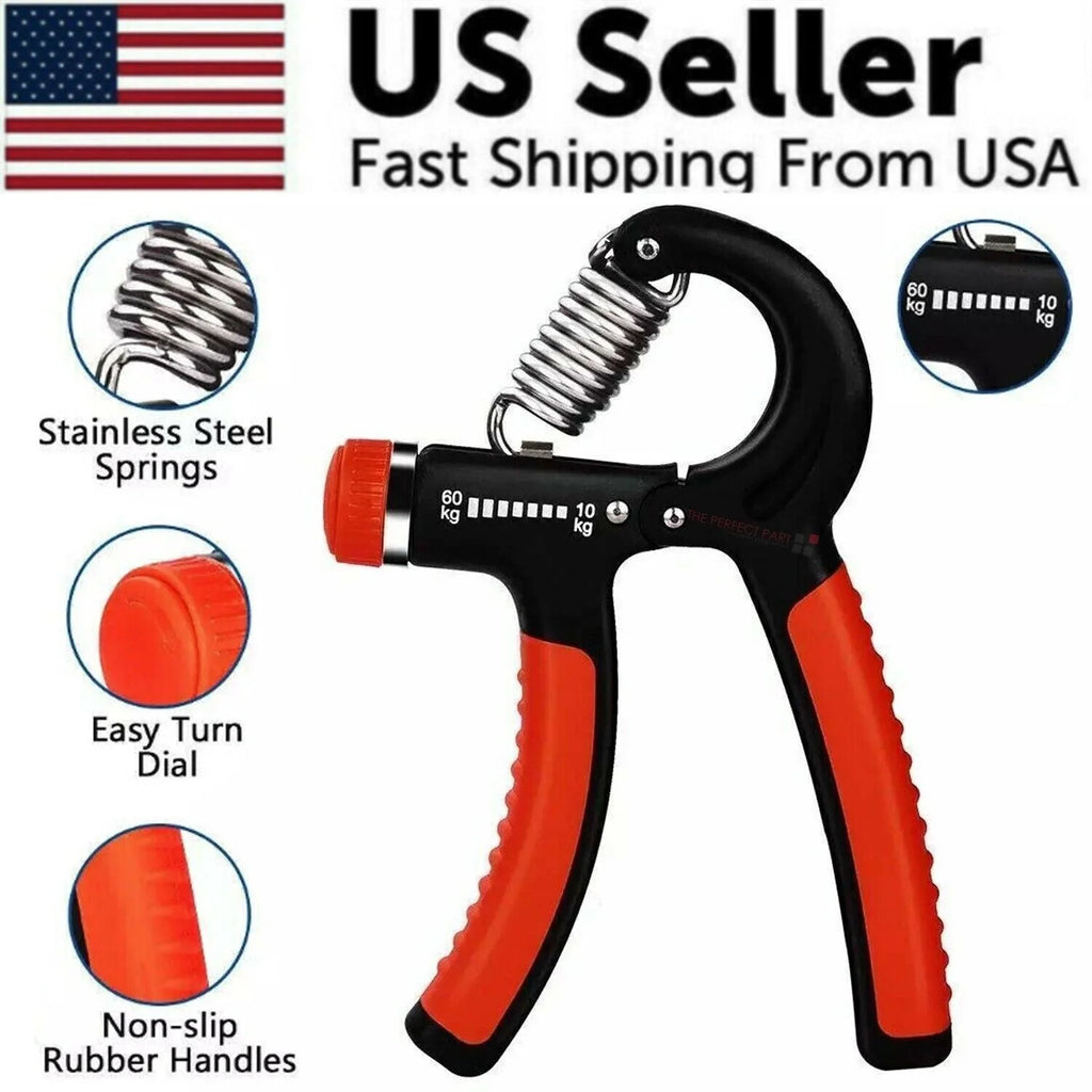 Adjustable Hand Grip Strengthener: Power Trainer for Enhanced Grip Strength at the Gym
