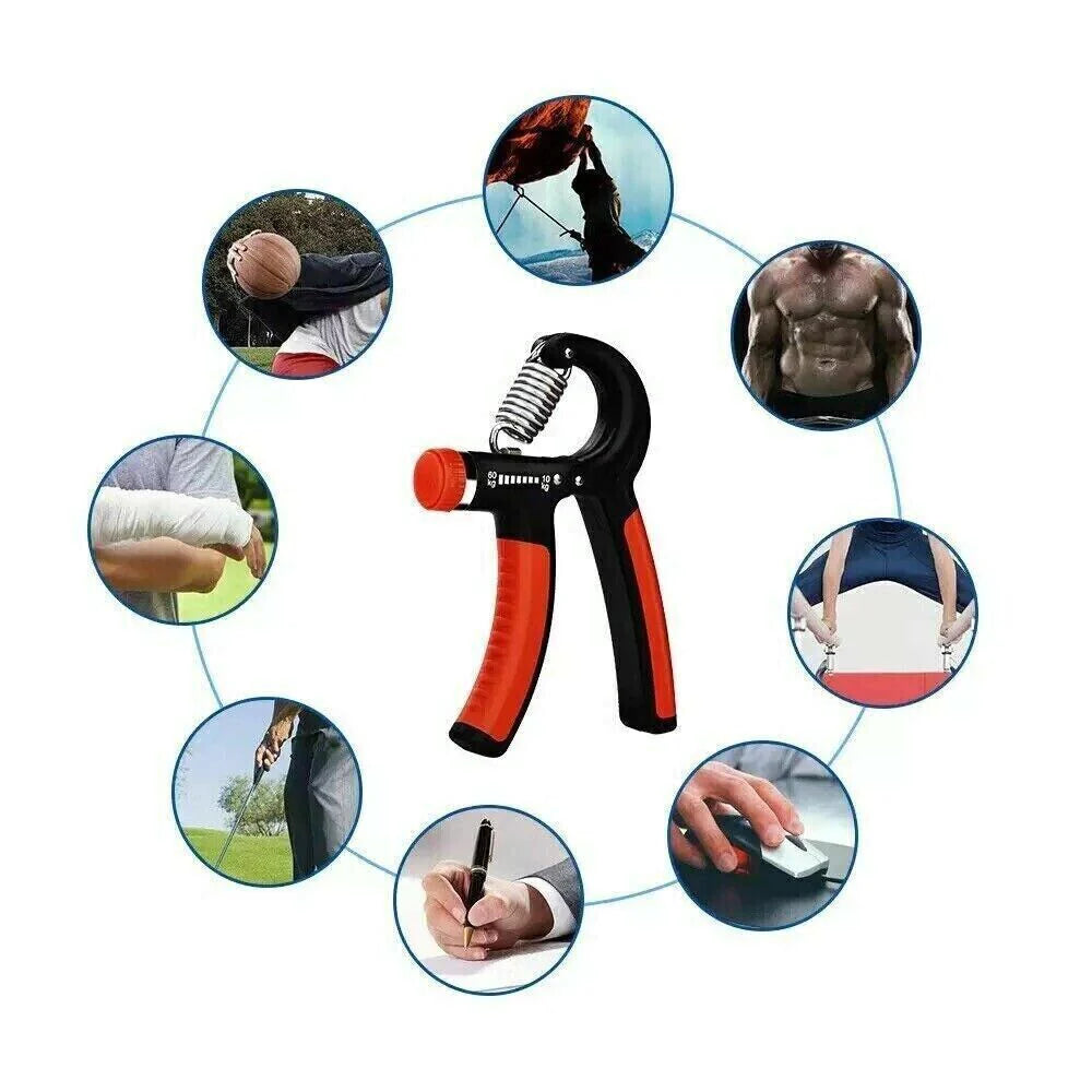 Adjustable Hand Grip Strengthener: Power Trainer for Enhanced Grip Strength at the Gym