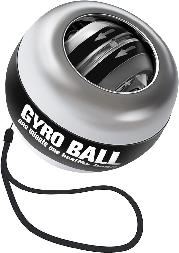 JIN BD Auto-Start Wrist Trainer Ball: Strengthen Arms, Fingers, and Wrist with Gyroscopic Forearm Exerciser