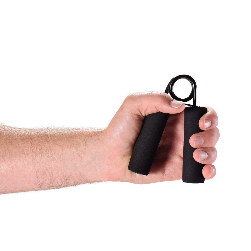 Black Hand Grips, 2-Pack: Enhance Your Grip Strength with This Durable Set