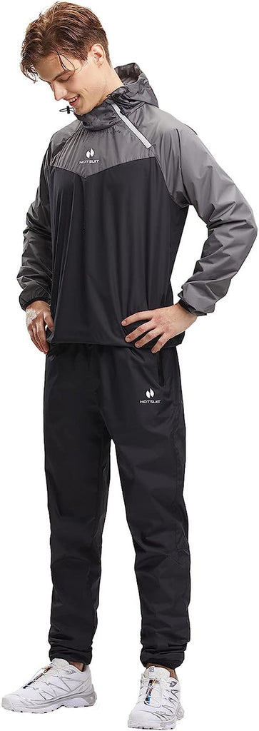 HOTSUIT Sauna Suit for Men: Elevate Your Gym Workout with Sweat-Inducing Performance