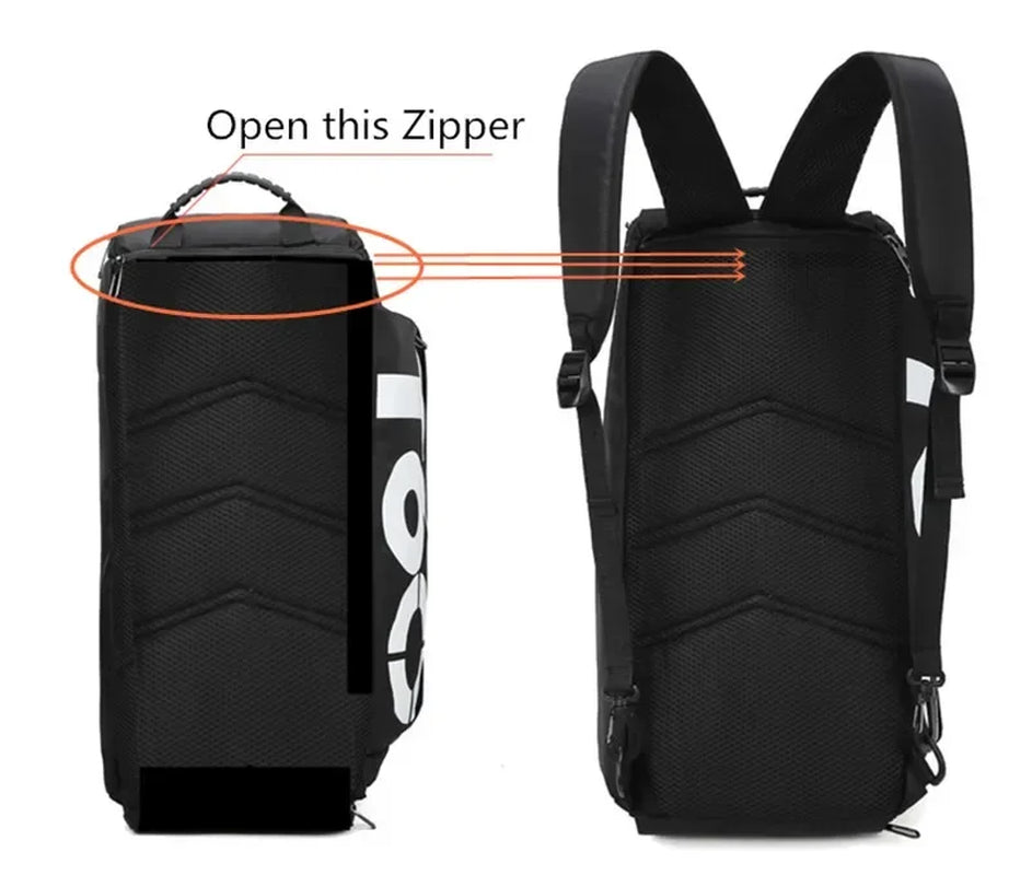 Waterproof Gym Bag: Fitness Bag for Men and Women, Ideal for Outdoor Workouts - Portable and Ultralight Gym Sports Backpack