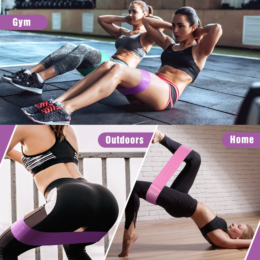 Enhance Your Lower Body Workout with Non-Slip Resistance Bands for Legs and Butt